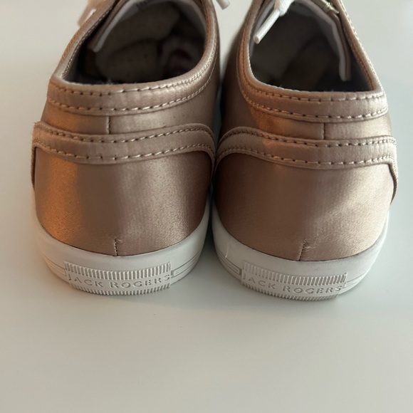 Jack Rogers Lia Satin Sneaker NWOT Sz 7 1/2 - Picture 14 of 15